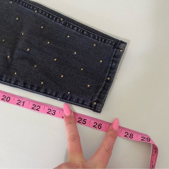 MADEWELL Metallic Dot Edition 10” High Rise Skinny Jeans - Picture 11 of 14